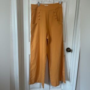 Unique Vintage mustard trousers